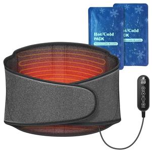 Heating Pad for Back Pain Relief with Cold/Hot Therapy, FSA Wearable Heated Pad for Period Cramps, 5 Heating Levels, Heat Pad for Women with Auto Off, Gifts for Her Him