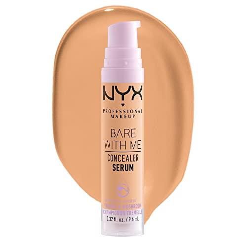 NYX PROFESSIONAL MAKEUP Bare With Me Concealer Serum, Concealer Makeup For Up To 24Hr Hydration - Tan