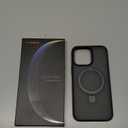 TORRAS Magnetic Ostand for iPhone 14 Pro Max Case [Compatible with Magsafe] with Stand, [Military Grade Drop Protection] Shockproof Translucent Back Slim Protective Phone Case (2022), Black