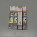 Leools Vintage LED Filament Bulb T300, 6W Dimmable T10 Edison Light Bulb Long Tubular Antique LED Light,E26 Base,Clear Glass,Warm White,2700K, 600LM(60W Equivalent),11.81in(300mm), Pack of 4