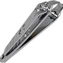 DragonFruitee Premium Nail Clippers for Fingernail and Toenail, Carbon Stainless Steel Nail Cutter with Durable and Long-Lasting Razor Sharp Blade - Chrome Finish