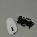 MAMBASNAKE Attack Shark X3 Wireless Gaming Mouse, 49g Ultralight, PixArt PAW3395 26000 DPI, Bluetooth/2.4Ghz /Wired Tri-Mode, 200Hrs Rechargeable Battery, Kailh GM8.0 Switch for PC/MAC/Win-White&Tape