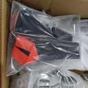 Van Roof Ladder Rack, 3 Adjustable Crossbars (48"-67") with Rain Gutter Mounts, Compatible with Chevy Express 1500/2500/3500 and GMC Savana Cargo Vans