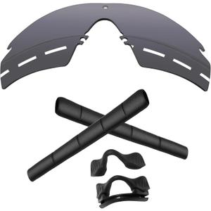 1.6MM Polarized Replacement Lenses & Rubber Kits for Oakley Si M Frame 2.0 Sunglasses