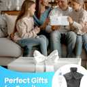 RENPHO Electric Heating Pad for Back, Valentines Day Gifts for Her Him, Birthday Gifts for Women Men Mom, FSA Eligible HSA Approved, Large Heat Pad for Neck Shoulders, 24"x33", ETL Certified, Gray