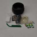 Floating Potion Cauldron - Cauldron Halloween Decor with Magic Floating Potion Bottles and Diffuser - Black Plastic Witches Bowl Hocus Pocus Party Decoration for Vintage Home Decor