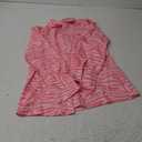 Long Sleeve Zebra Pattern Shirt, S 