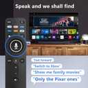 Voice Remote Control for Vizio-Smart-TV-Remote-Replacement XRT260 for Vizio D/P/M/V-Series Smart TVs