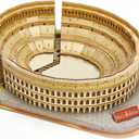 CubicFun 3D Puzzle - Puzzles for Kids Ages 8-10 - National Geographic Italy Rome Colosseum Birthday Toys for Girls & Boys - Art STEM Projects for Kids Ages 8-12 - Classroom Decorations, 131 Pieces