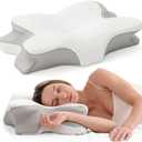 Alcedo Cervical Pillow for Cozy Sleep and Neck Pain Relief, Odorless Ergonomic Memory Foam Pillow, Orthopedic Bed Pillow for Side, Back & Stomach Sleepers