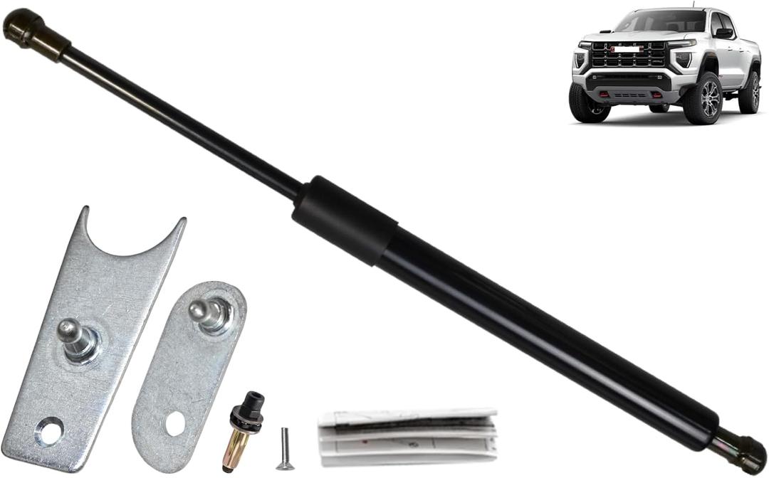 Pickup Tailgate Assists Compatible with Chevrolet Colorado 2023-present Shock Lift Supports Rear Gas Dampers Springs Kit No-Drill Bolt-on