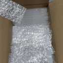 100Pcs Small Bubble Out Bag Pouches 2" x 3.15" Self-Seal Mini Bubble Pouches Cushioning Bags, Double Walled Self-Sealing Protective Wrap Shockproof Foam Bag for Small Business, Shipping, Packing