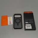 TORRAS Stronger Magnetic & Shockproof for iPhone 17 Pro Max Case, Fit for MagSafe, Military Grade Drop Protection, Camera Control, DIY Button, Slim for iPhone 17 Pro Max Case Translucent Matte Black