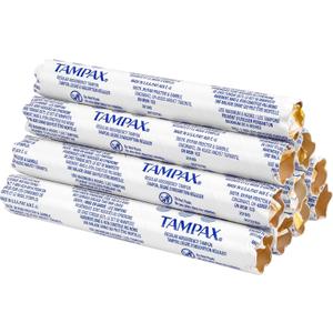 Hospeco Tampax Tampons for Vending Dispenser in Vending Tubes, Hospeco T500,(Case of 500), 7 Count, White
