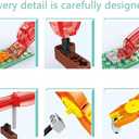 Separator Tool Kit Brick Tools Building Blocks Tech Blocks Building Blocks Tool Set Including 1 Multi-Functional Hammer, 1 Pliers, 1 Tweezers and 1 Pry Knife