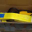 VIVOHOME Electric Hoist, 110V 1320 Lbs Winch with Remote Control, Zinc-Plated Steel Wire Hoist for Garage, Warehouses, Factories 38ft Lifting Height with Emergency Stop Switch ETL Listed