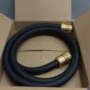 Giraffe Hybrid Leader Hose 5/8" x 6ft Custom Length, No Kink, Flexible, Leakproof Water Hose with Female to Female Fittings, 600 Burst PSI