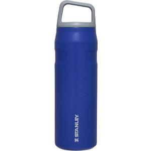 Stanley IceFlow Cap and Carry Water Bottle | Wide Mouth Twist Lid | Lightweight & Leakproof for Travel & Sports | Insulated Stainless Steel | BPA-Free (Lapis Glimmer)