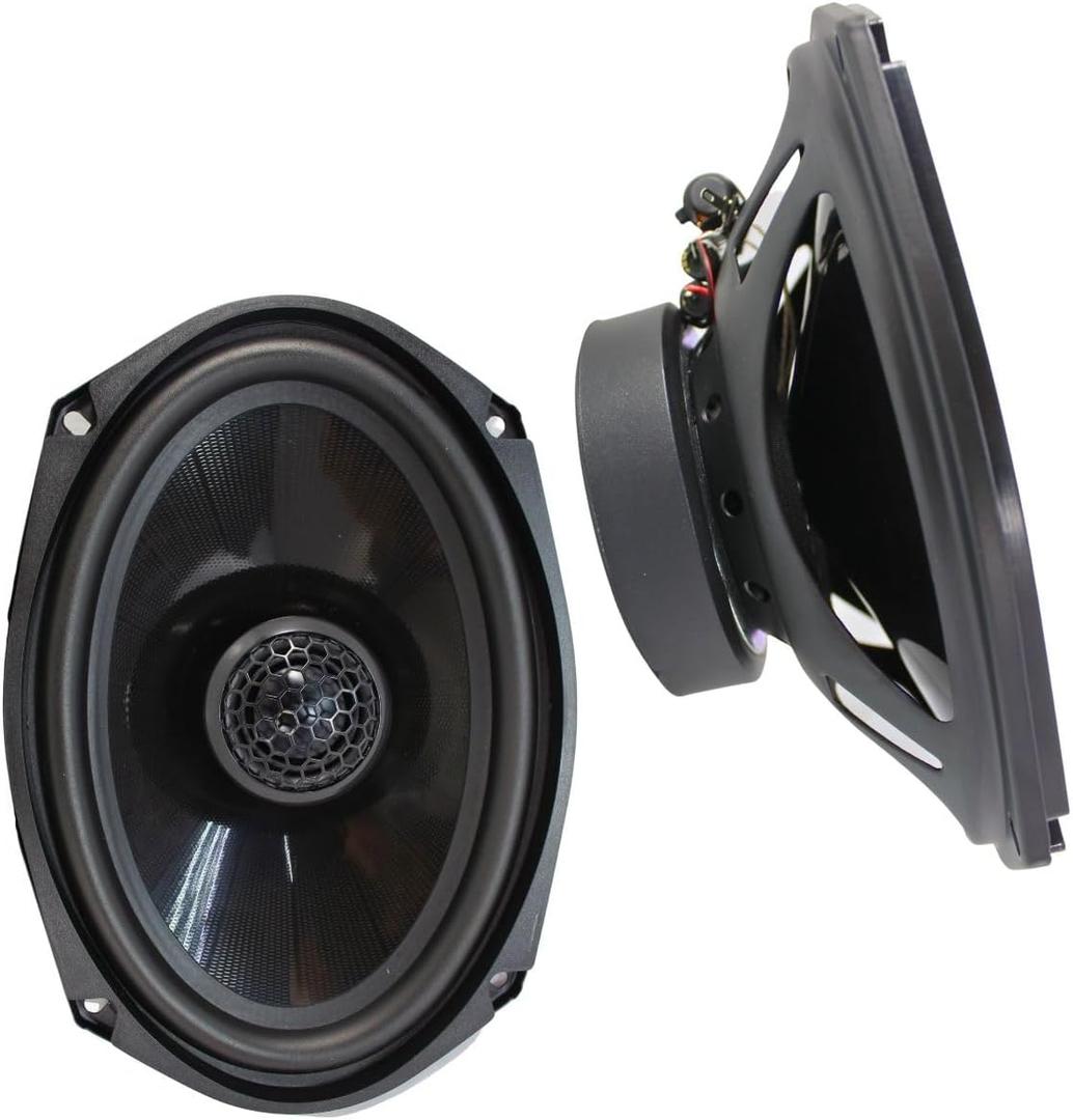 B2 Audio Rage Series Pair of 6x9 4-Ohm 100 Watt RMS Coaxial Speakers RAGE69X