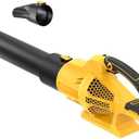 2025 Cordless Leaf Blower Compatible with Dewalt 20V Max Battery, 500CFM/150MPH Electric Leaf Blower Cordless, 6 Speed Modes, Battery Powered Blowers for Lawn Care, Yard (Tool Only)