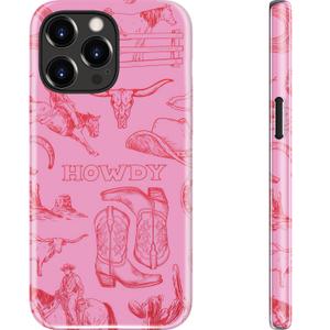 Goodon for iPhone 15 Pro Case, Cute Wildflower, MagSafe Compatible