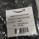 LULY YANG DSP Men's Active Pant, 6XL Black