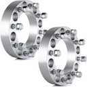 ECCPP 2PCS 8 Lug Wheel Spacers 1.5"inch 8x6.5 to 8x6.5 8x165.1mm 126.15mm 14x1.5 Fit for 2001-2006 for Chevrolet Silverado 1500 HD|2007-2010 for Chevrolet Silverado 2500 HD 3500 HD
