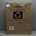 Lasko Pedestal Fan, Oscillating Fan for Bedroom with Adjustable Height and 3 Cooling Speeds, Portable, 18", Black, 1827