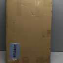 X-Large Aluminum Dog Door for Exterior, Cutout Size 14 1/ 2''W x 25 1/ 8''H, Heavy Duty Magnetic Double Flap for Extreme Weather, Energy-Efficient, Easy to Assemble, Lockable Panel Included, Black