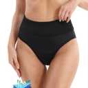 Period Swimwear High Waisted Bikini Bottoms for Teens and Women Large