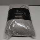 Lush Decor Ruched Ruffle Elastic Easy Wrap Around Bed Skirt Single Queen/King/Cal King Dark Gray - Queen Bed Skirt - Dust Ruffle - Gray Bedskirts