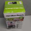 Hamilton Beach Electric Vegetable Chopper & Mini Food Processor, 3-Cup, 350 Watts, for Dicing, Mincing, and Puree, Black (72850)