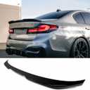Rear Trunk Spoiler Compatible with BMW G30 5 Series & F90 M5 20172023, Duckbill High Kick Wing Lip Fits 530i 530e 540i 540d M550i M5 (Glossy Black)