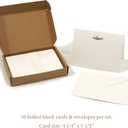 Beautiful Blank Cards and Envelopes, Set of 10 - Gorgeous Greeting Cards Can be used as Thank You Cards with Envelopes, Blank Cards for Personalized Notes & All Occasions incl. Weddings, Birthday Cards, Business & Baby Showers - Poisson