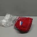 BINGPET Dog Sweater - Christmas Winter Warm Dog Clothes - Turtleneck Sweater for Small Medium Large Dogs - Classic Snowflake Doggy Knitwear Clothes (Red)