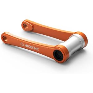 Orange Aluminum Lowering Suspension Linkage ARM Adjustable Lowering Link Compatible with KTM 125SX 250SX-F 350SX-F 450SX-F 250XC-F 350XC-F 450XC-F 2016-2022 See Fitment