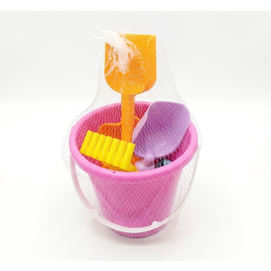 Pink Sand Bucket - Toys - Active Play - Beach Toys
