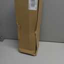 WONDROUS' DECO Wooden Christmas Tree Figurine, Tabletop Pink and Gold Tree Figurine, Set of 2 Desk Centerpieces for Christmas Decor