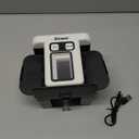 Eicaus Automatic Card Shuffler 1-4 Deck - Rechargeable 2500mAh Electric Card Shuffling Machine for Seniors & Family Game Night - Portable & Fast Shuffler for UNO, Poker, Blackjack, Phase 10 & Skip-Bo (Black and White)