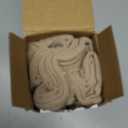 MIULEE Light Brown Couch Pillow Covers 20x20 Inch, Set of 2 Soft Chenille Decorative Square Throw Pillow Covers Farmhouse for Sofa Living Room Bed