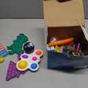 Fidget Poppers Pack 50 Pcs Fidget Toys, Party Favors for Kids 8-12, Stocking Stuffers, Bulk Sensory Toys for Classroom Treasure Box Prizes, Goodie Bags, Birthday Gifts
