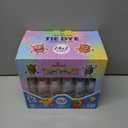 24 Colors Tie Dye Kit, Tie Dye Set for Kids, Pre-Filled Bottles, Non Toxic Permanent Fabric Dye Art Set, Easy DIY Fabric Art - Create Fun (24 Colors)