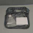 MAY TREE Clear Messenger Bag Stadium Approved Clear Bag Purse for Stadium Events Concert Sport Work
