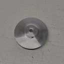 V-Type Pulley 7mm Bore 80mm Outer Dia Single Groove Aluminum Alloy for Motor Shaft Drilling Machine 6mm(1/4") PU Shape Belt