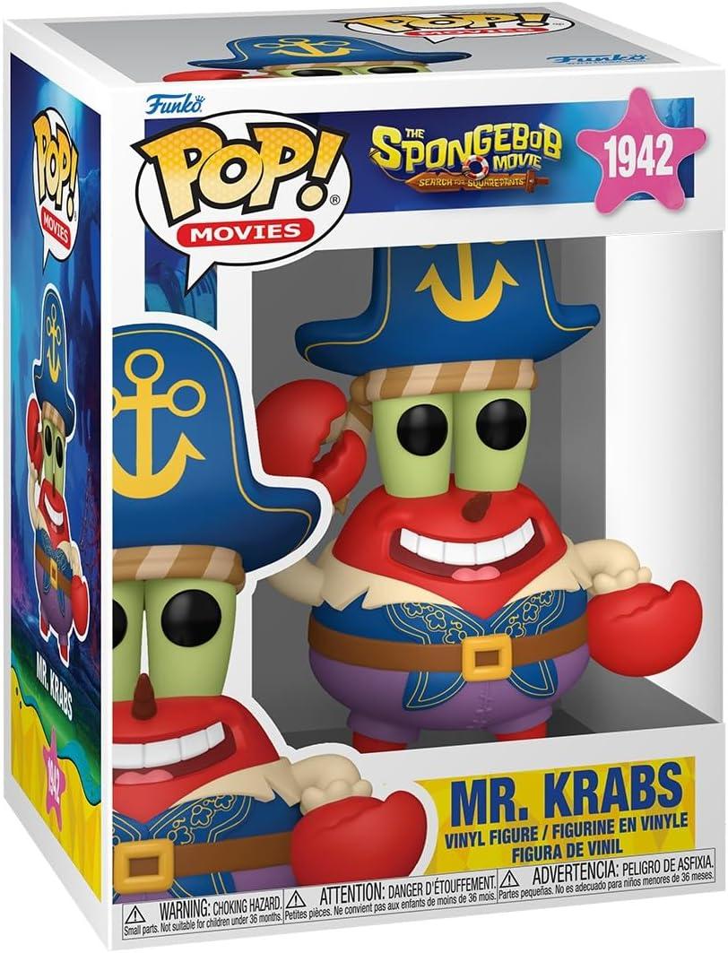 Funko Pop! Movies: The Spongebob Movie - Mr. Krabs - Collectable Vinyl Figure - Gift Idea - Official Merchandise - Toys for Kids & Adults - Cartoon Fans - Model Figure for Collectors