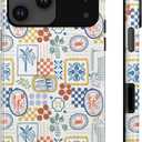 Compatible with iPhone 17 Pro Max Case,Stamp Cute Style,Hybrid Durable TPU Hard PC Bumper Case Design