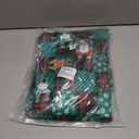 ANGELGGH Family Matching Christmas Onesie Pajamas, Vacation Cute Printed One Piece Pajamas, Xmas Hooded Holiday Sleepwear (Medium, Green Plaid Santa)