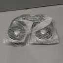 Car Backseat Fans for Backseat for Kids, Car Seat Fans for Baby Rear Facing Back Seat (No Battery)