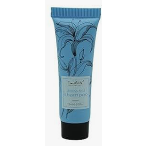 Travel Well Amino Acid Shampoo, Flower Series Hotel Travel Size Guest 0.5 Fl Oz/15ml, 30 Tubes per Box | Travel Size Toiletries | Cruelty-Free Bulk Set