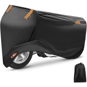 iplusmile Waterproof Motorcycle Cover 110X72 Inch All-Weather Outdoor Motorbike Cover with Lock Holes for Universal Dirt Bikes and Scooters iplusmile Waterproof Motorcycle Cover 110X72 Inch All-Weather Outdoor Motorbike Cover with Lock Holes for Universal Dirt Bikes and Scooters
